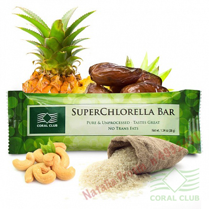 «СуперХлорелла Бар - SuperChlorella Bar»